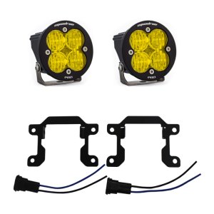 Ram 2500 Fog Light Pocket Kit - Baja Designs - Big Horn Sports - Amber - `19-`27